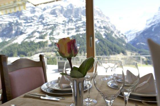 Hotel Gletschertal Grindelwald Restaurant photo